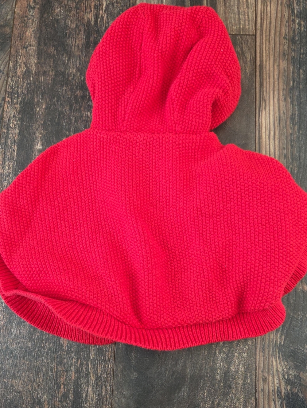 Red Poncho - Picture 2 of 2
